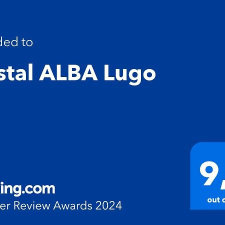Hostal Alba Lugo Exterior foto