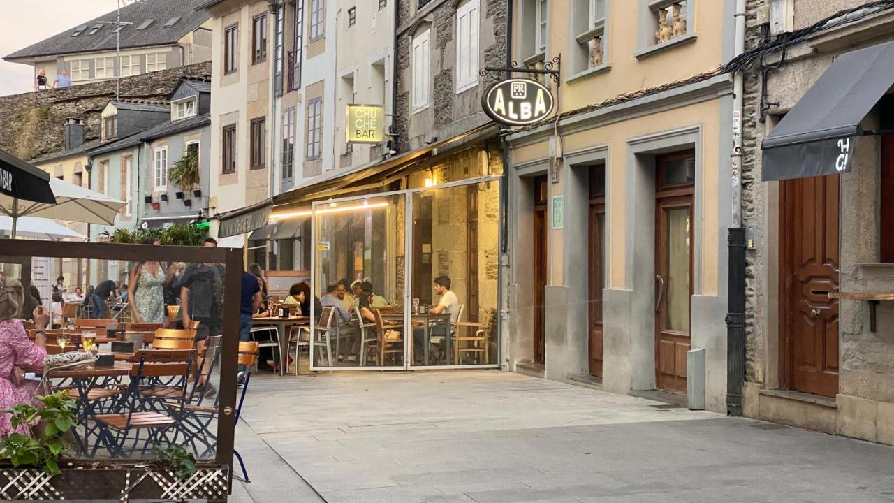 Hostal Alba Lugo Exterior foto