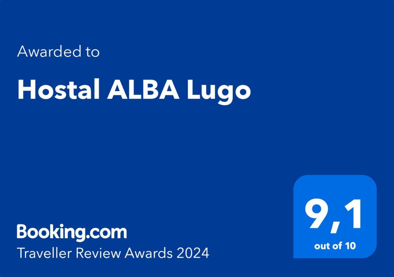 Hostal Alba Lugo Exterior foto